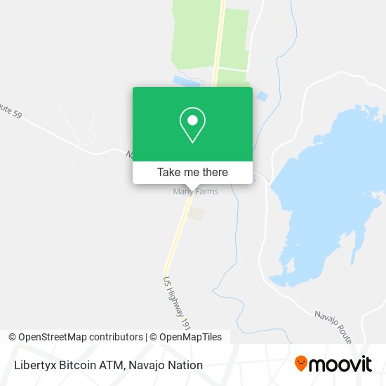 Libertyx Bitcoin ATM map