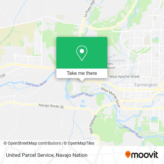 United Parcel Service map