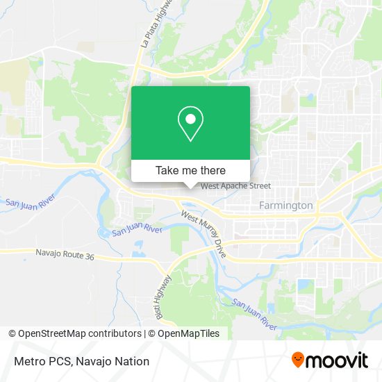 Metro PCS map