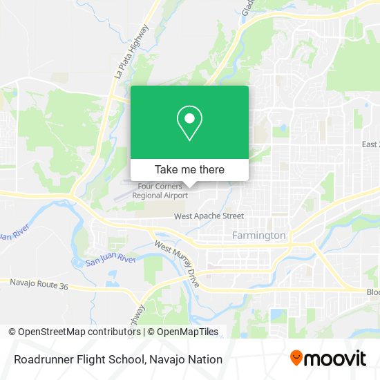 Roadrunner Flight School map