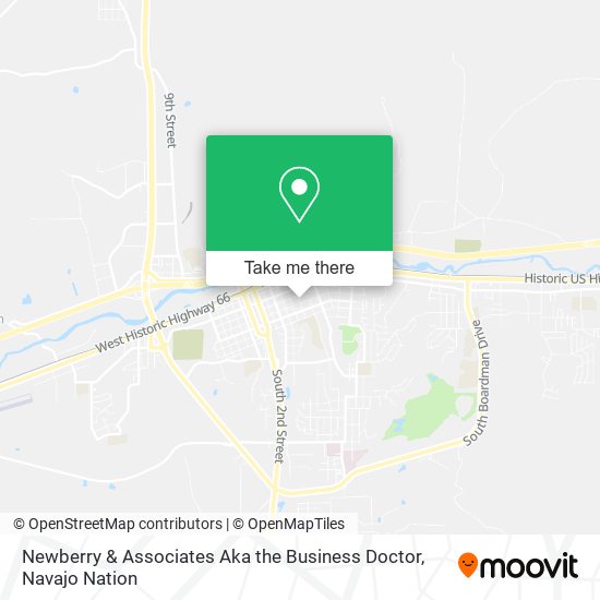 Mapa de Newberry & Associates Aka the Business Doctor