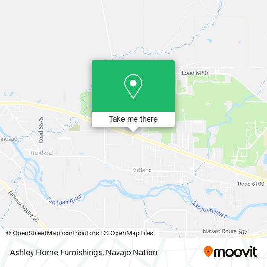 Mapa de Ashley Home Furnishings