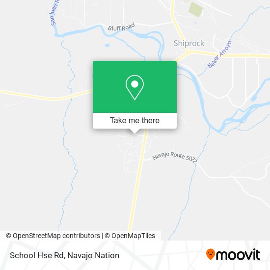 School Hse Rd map