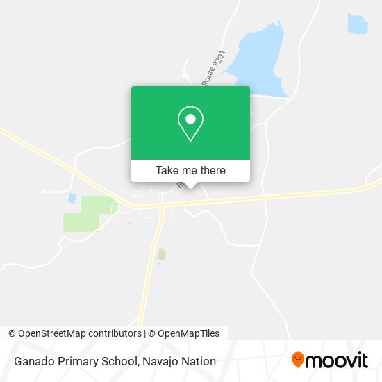 Ganado Primary School map