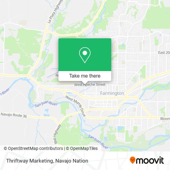 Thriftway Marketing map