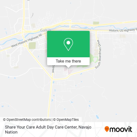 Mapa de Share Your Care Adult Day Care Center