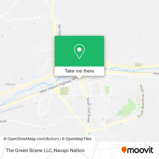 Mapa de The Green Scene LLC