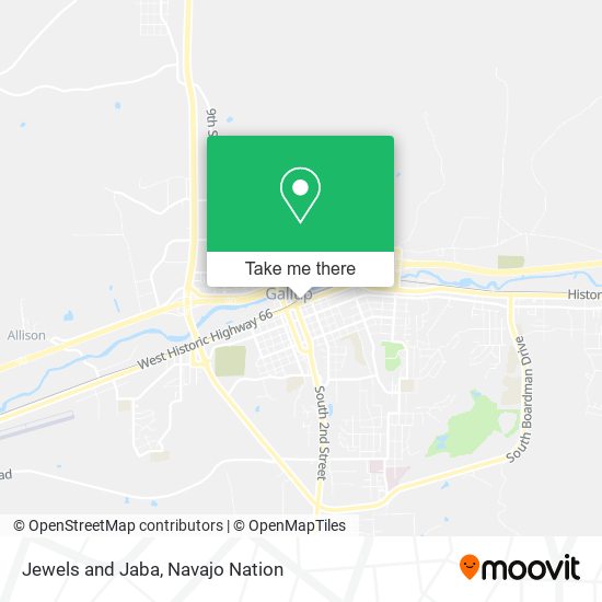 Jewels and Jaba map