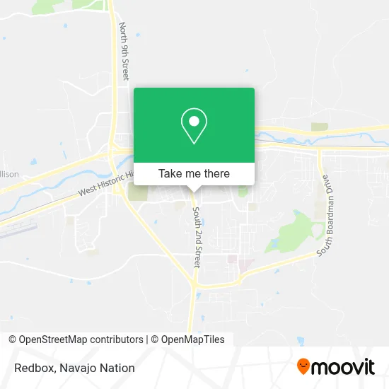 Redbox map