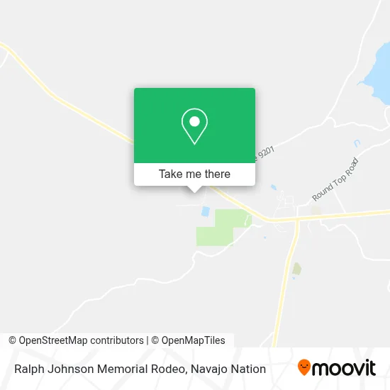 Ralph Johnson Memorial Rodeo map