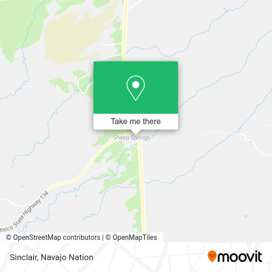 Sinclair map