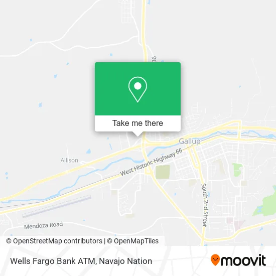 Wells Fargo Bank ATM map