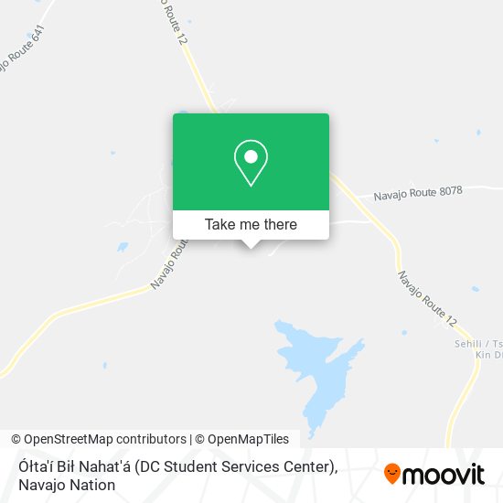 Ółta'í Bił Nahat'á (DC Student Services Center) map