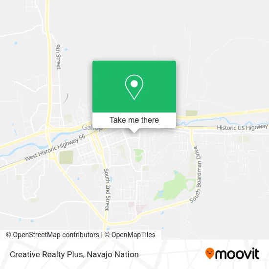 Creative Realty Plus map