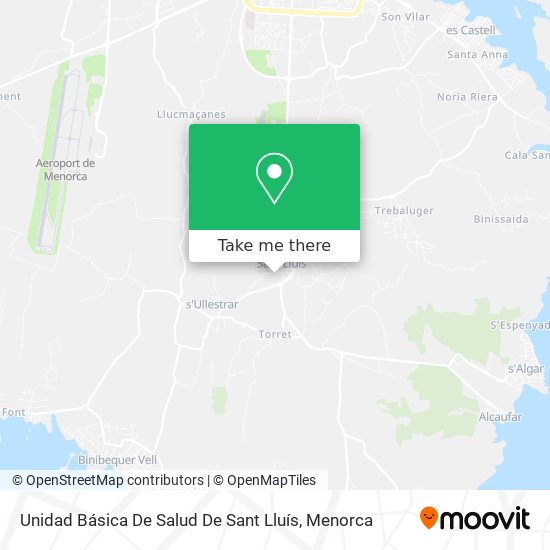 Unidad Básica De Salud De Sant Lluís map