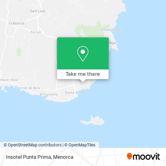 Insotel Punta Prima map