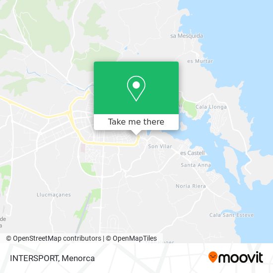 INTERSPORT map