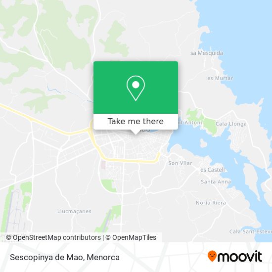 Sescopinya de Mao map