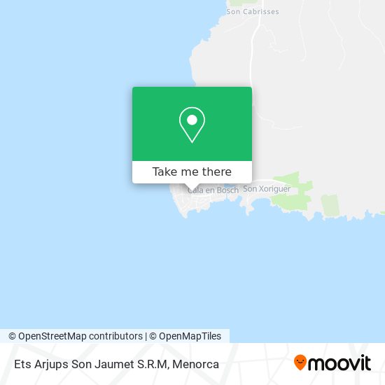 Ets Arjups Son Jaumet S.R.M map