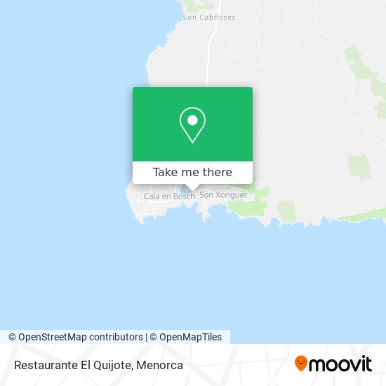 Restaurante El Quijote map