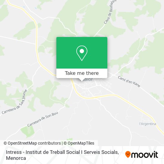 Intress - Institut de Treball Social I Serveis Socials map