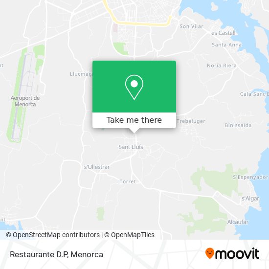 mapa Restaurante D.P