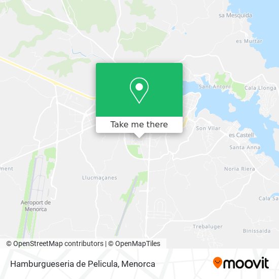 Hamburgueseria de Pelicula map