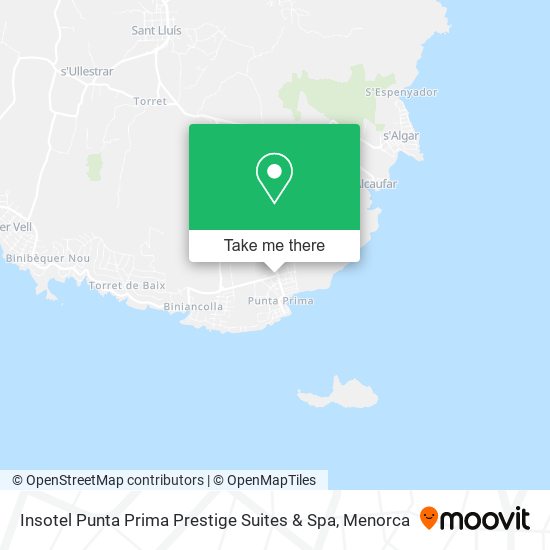 Insotel Punta Prima Prestige Suites & Spa map