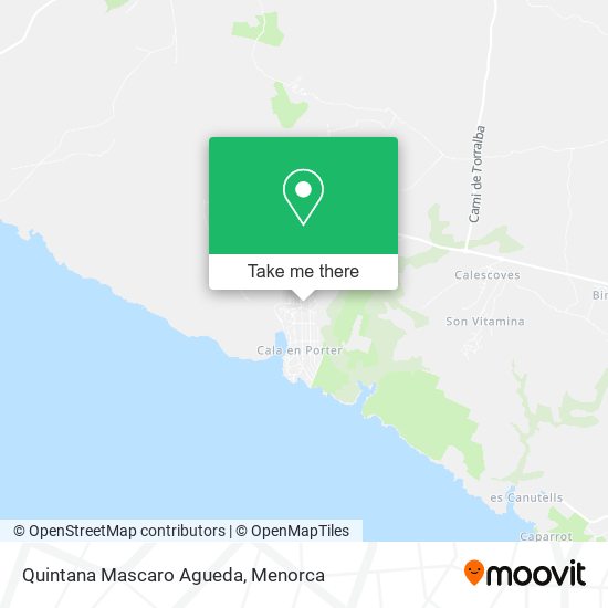 Quintana Mascaro Agueda map