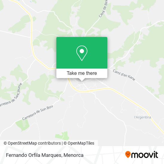 Fernando Orfila Marques map