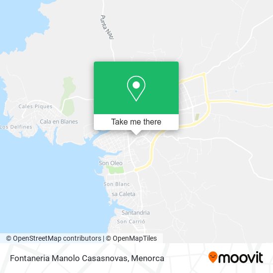 Fontaneria Manolo Casasnovas map