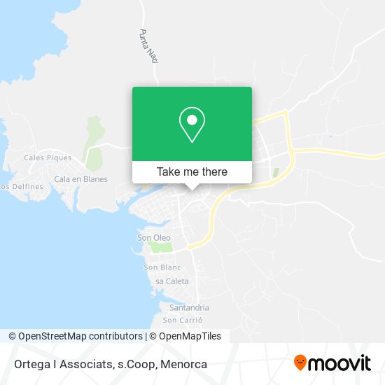 Ortega I Associats, s.Coop map