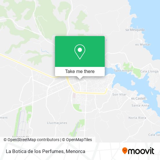 La Botica de los Perfumes map