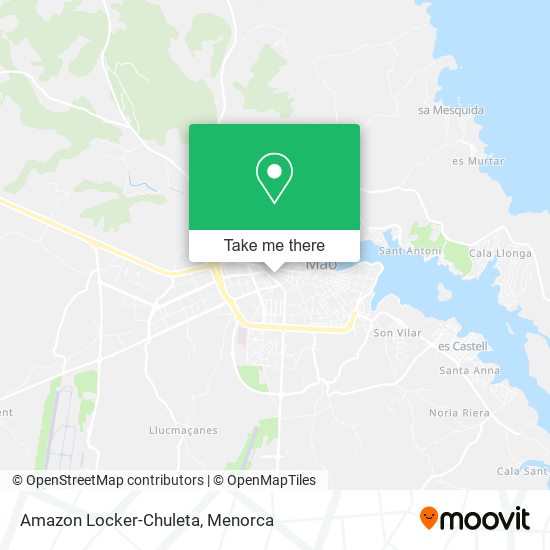 Amazon Locker-Chuleta map