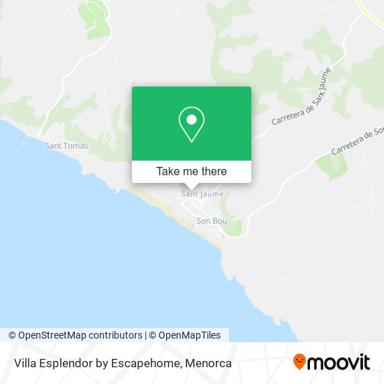 Villa Esplendor by Escapehome map
