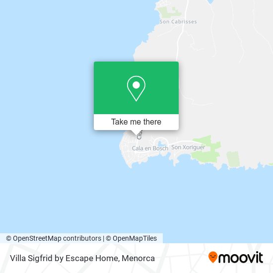 Villa Sigfrid by Escape Home map