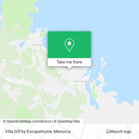 Villa Gill by Escapehome map