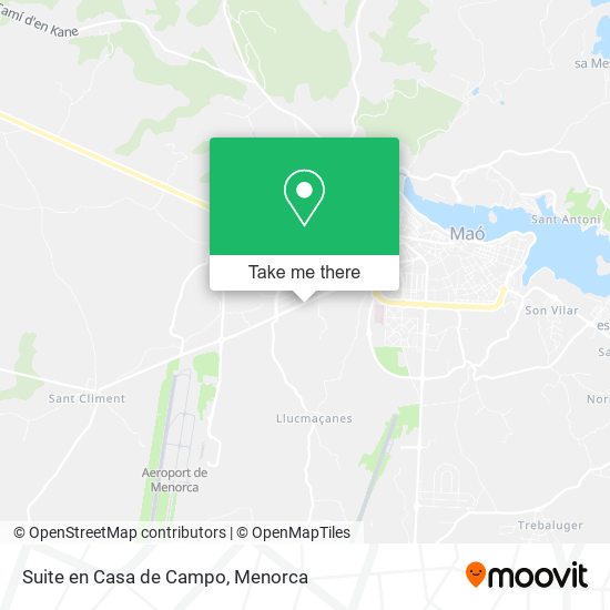 Suite en Casa de Campo map