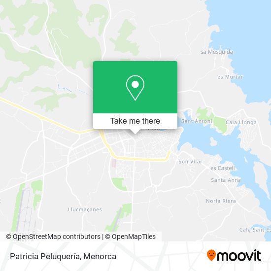 Patricia Peluquería map