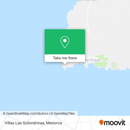 Villas Las Golondrinas map