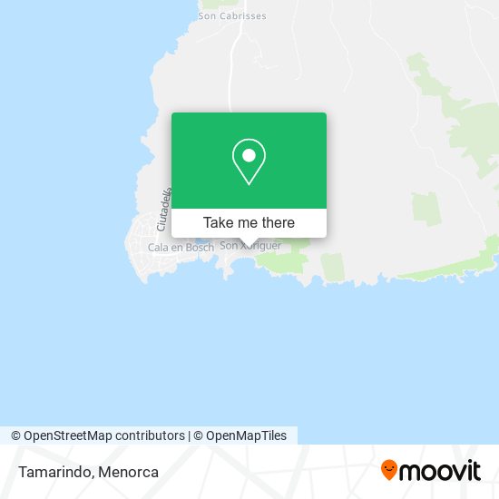 Tamarindo map