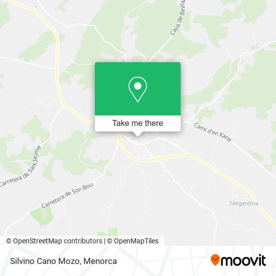 Silvino Cano Mozo map