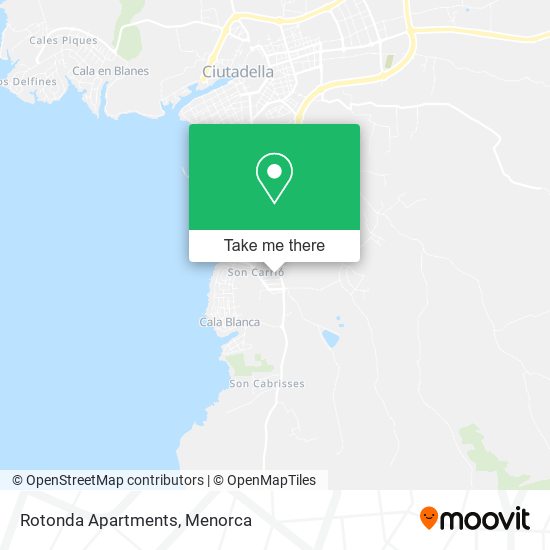 Rotonda Apartments map