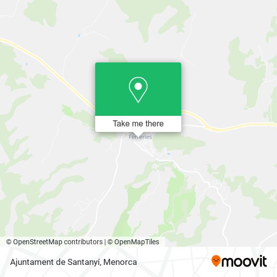Ajuntament de Santanyí map