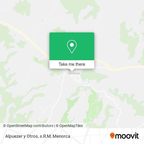 Alpuezer y Otros, s.R.M map