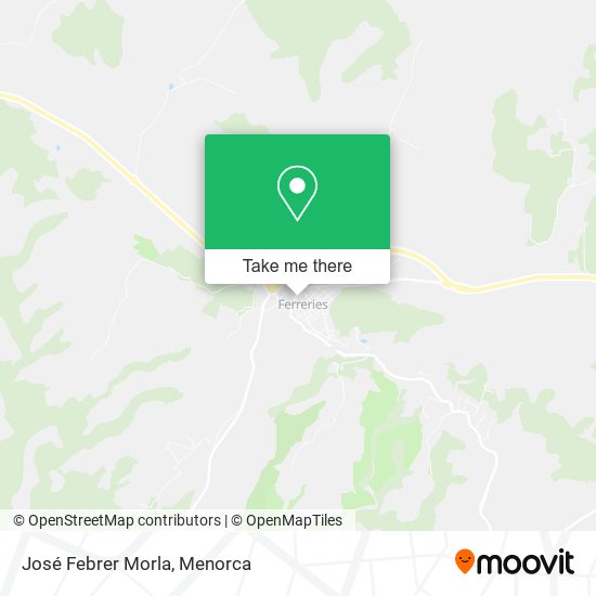 José Febrer Morla map