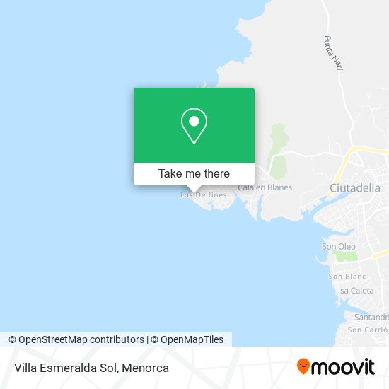 Villa Esmeralda Sol map