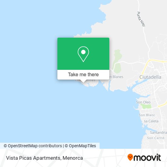 Vista Picas Apartments map