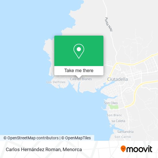 Carlos Hernández Roman map