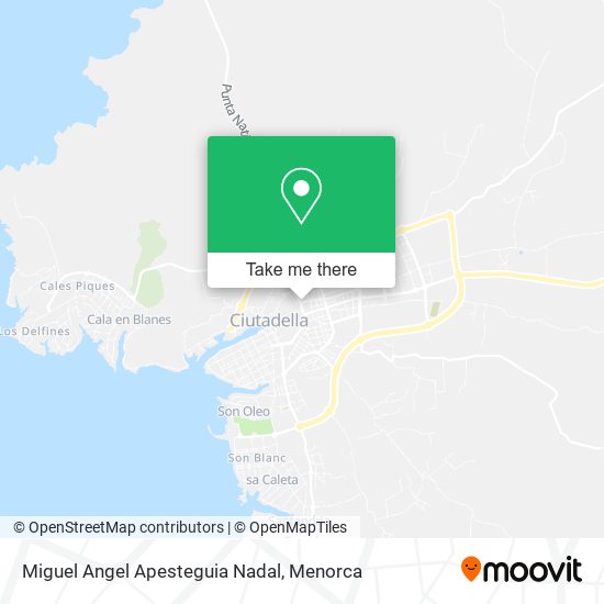 Miguel Angel Apesteguia Nadal map